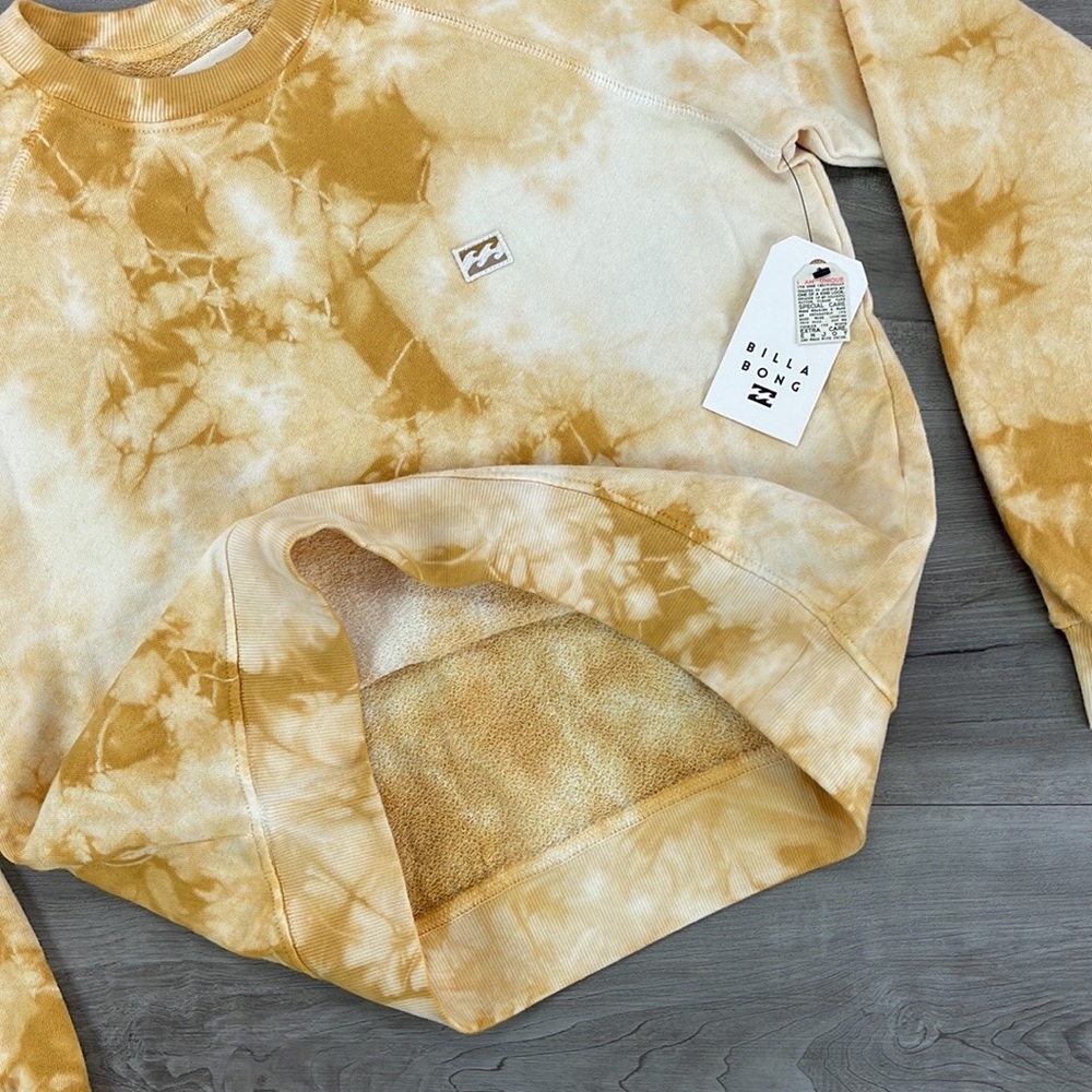 🔆BILLABONG🔆 TIE DYE SUN-STRUNK SWEATSHIRT - Picture 9 of 10